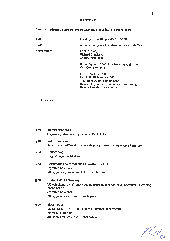 20250416 Osterakers Stadsnat AB
