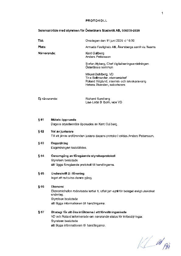Osterakers Stadsnat AB 20250611